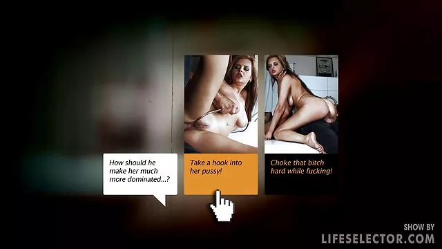 Uma rapariga bonita em frente à webcam tem esperma quente nas suas grandes vídeo de mulher gorda pornô Mamas